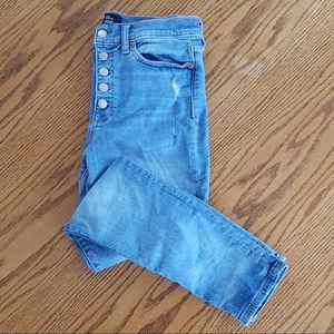 GAP Women's High Rise Jeans - Light Blue